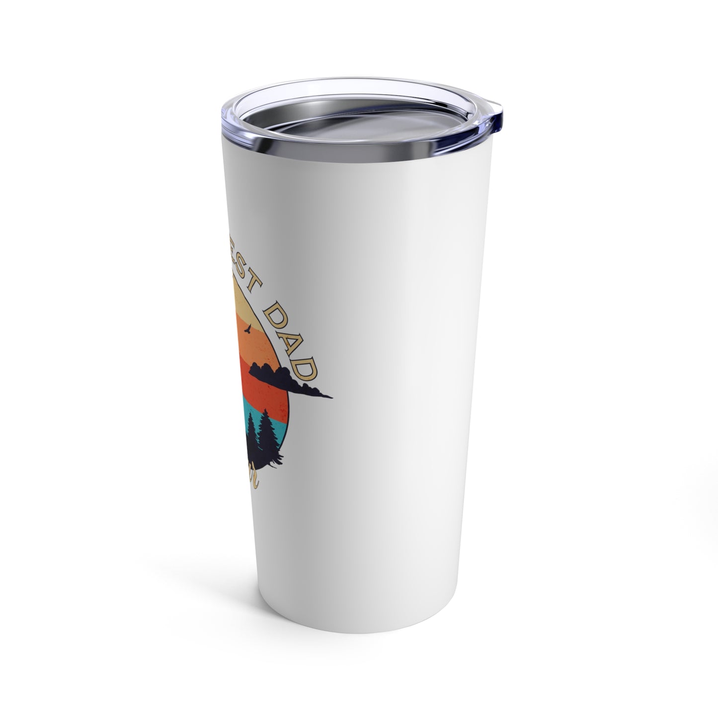 Custom World's Best Dad by Par Tumbler 20oz