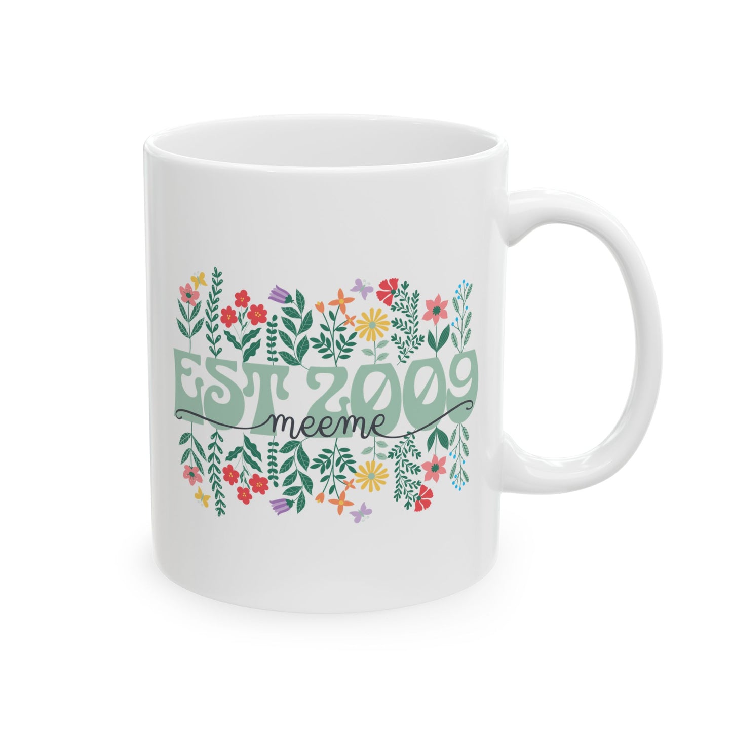 Custom Grandma Mug, year established 11oz