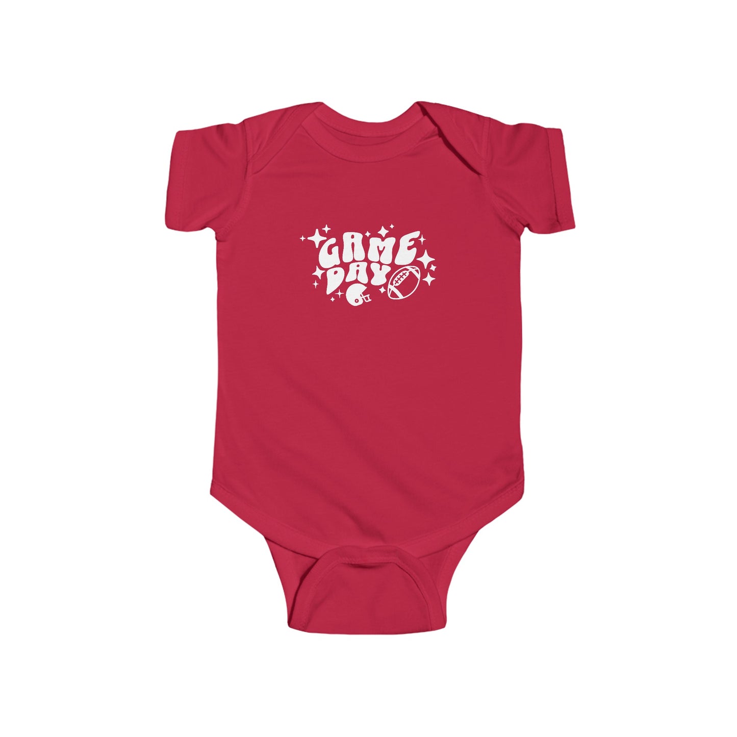 Game Day Football Infant Fine Jersey Bodysuit