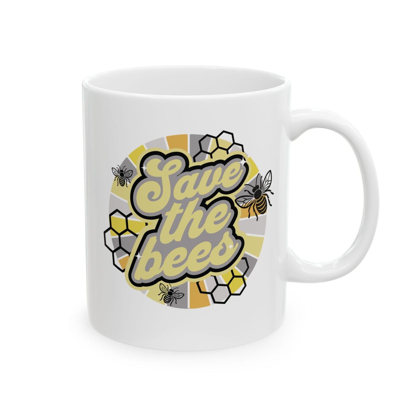 Save the bees Mug 11oz