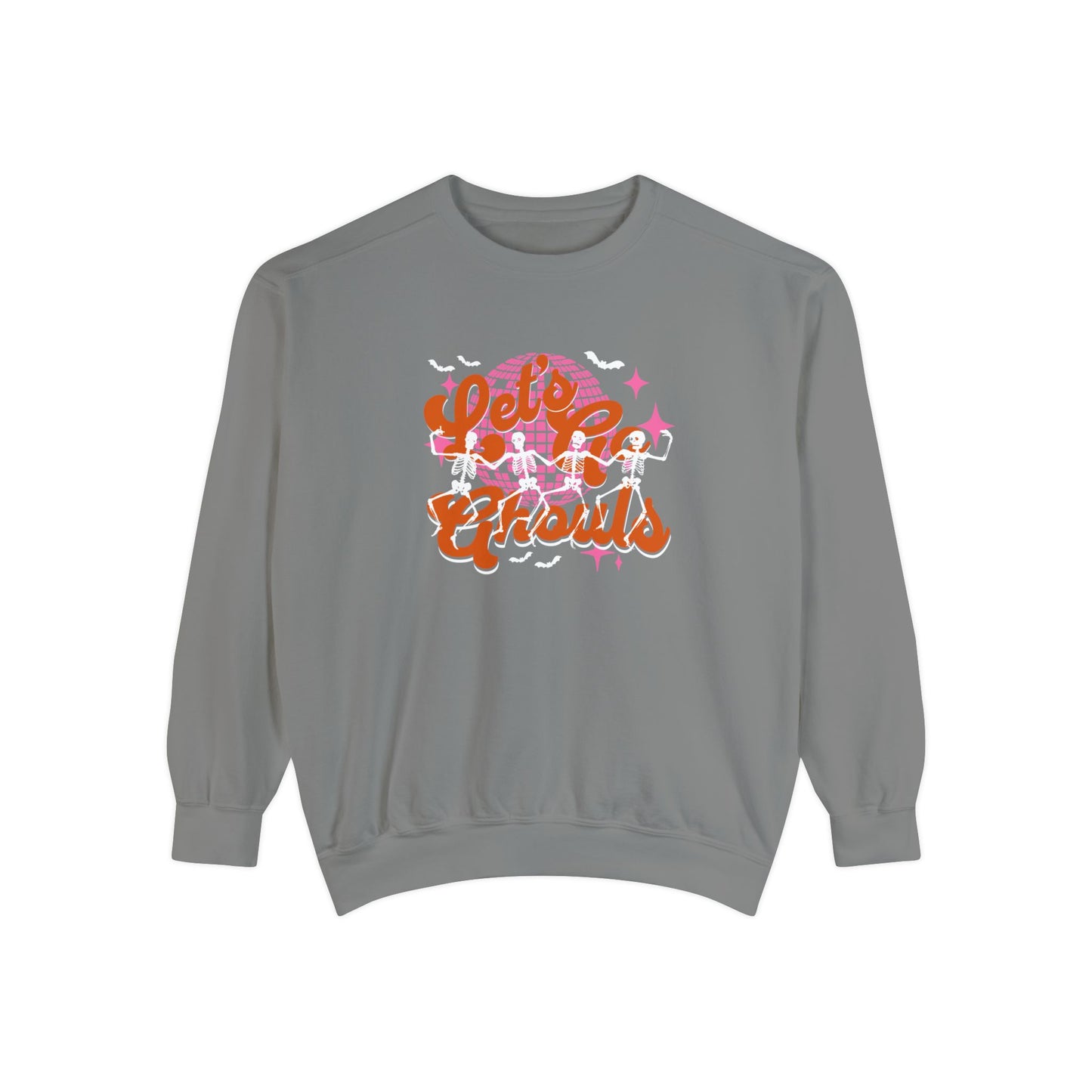 Let's Go Ghouls Halloween Comfort Colors Sweatshirt