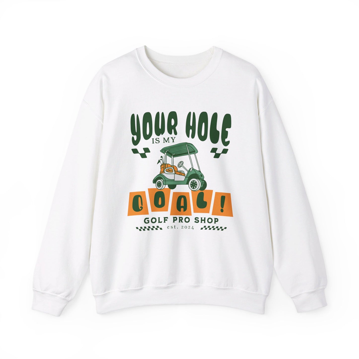 Your Hole Is My Goal Funny Golf Shirt