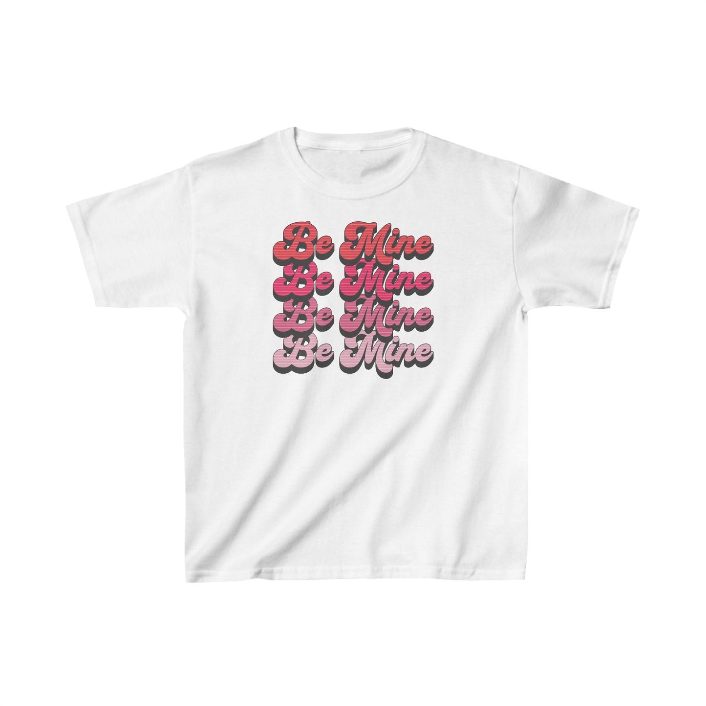 Be Mine Kids Valentine Tee