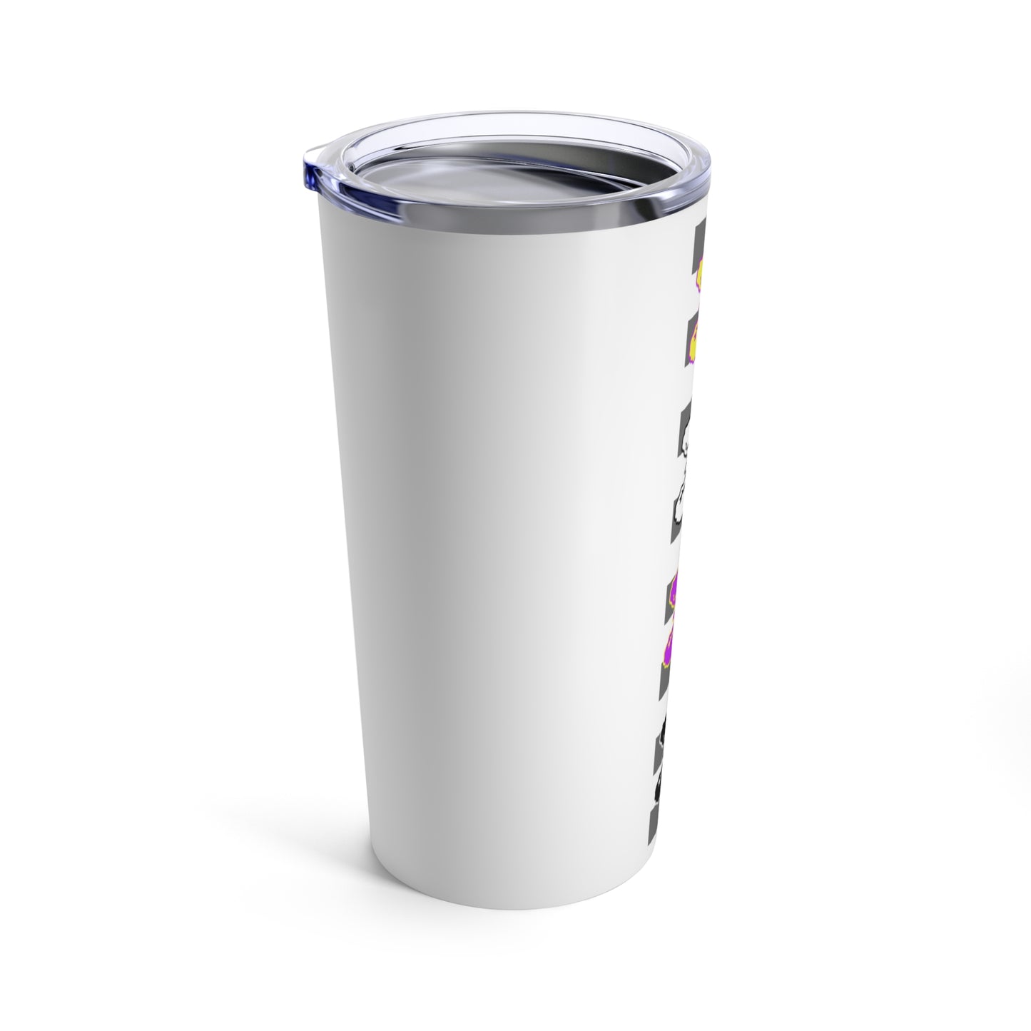 Non-Binary Butterfly Tumbler 20oz