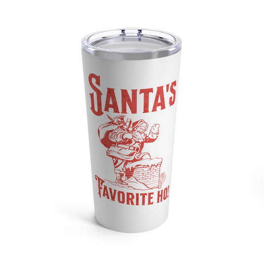 Santa's Favorite Ho Tumbler