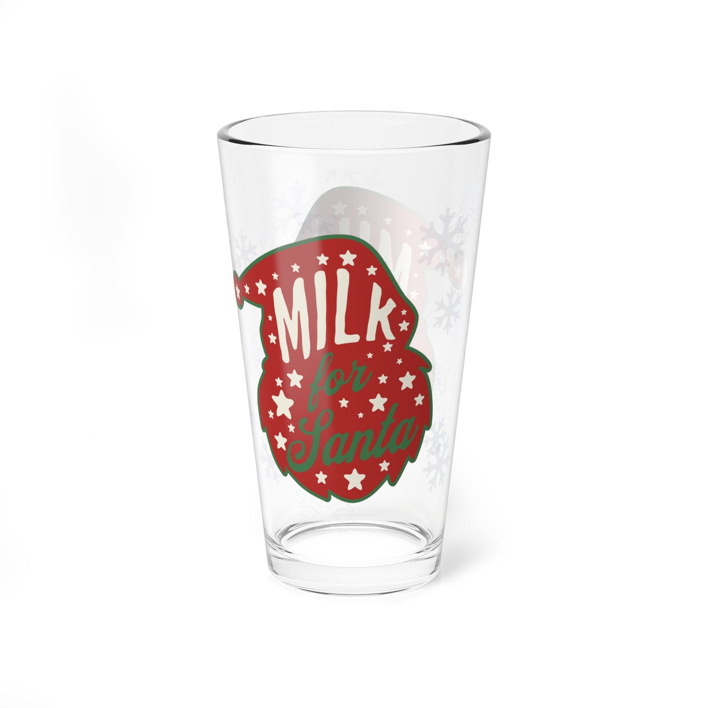 Milk for Santa Pint Glass