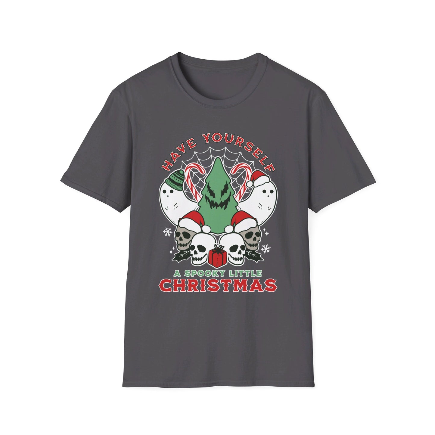 Spooky Christmas Shirt, Skeleton Christmas Shirt