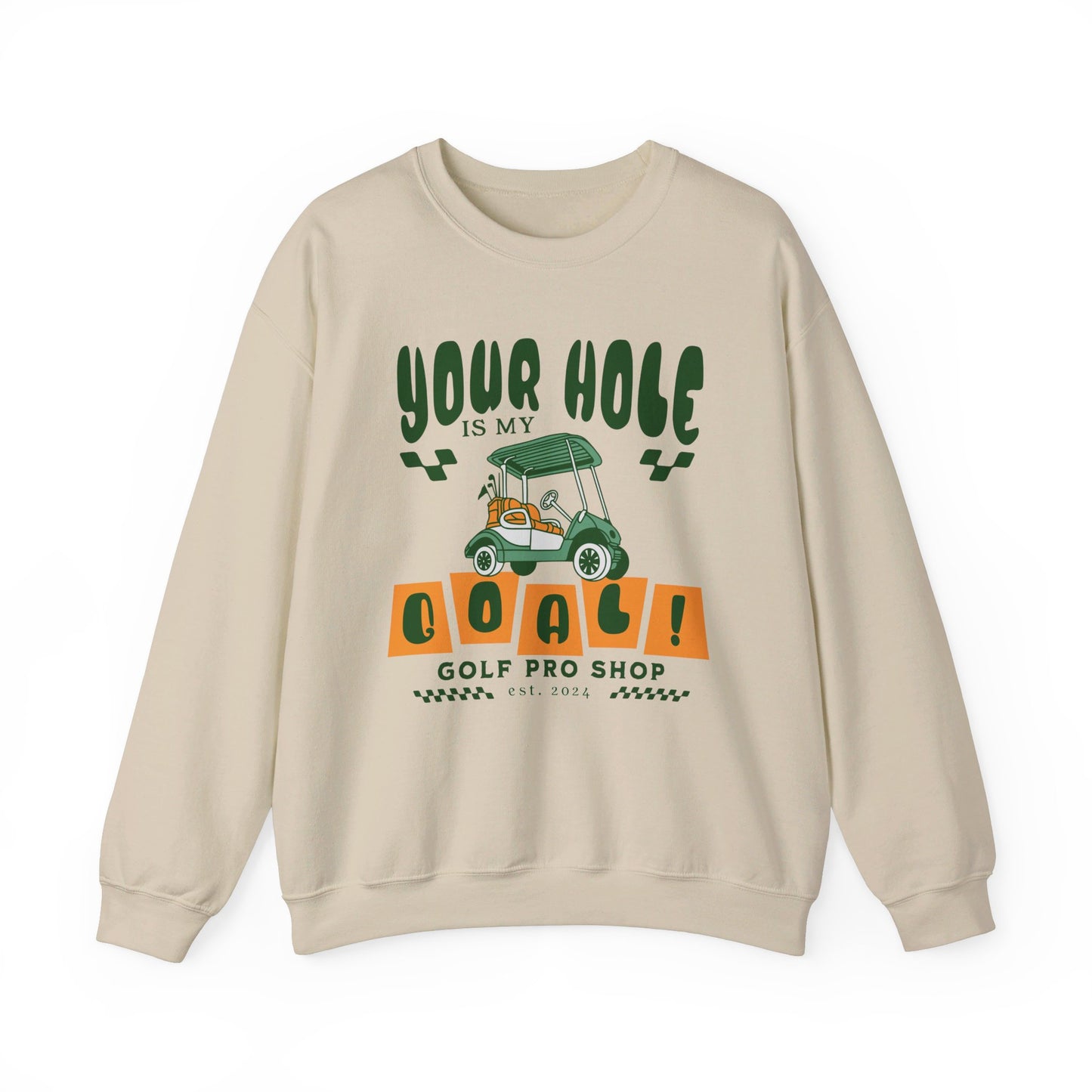 Your Hole Is My Goal Funny Golf Shirt