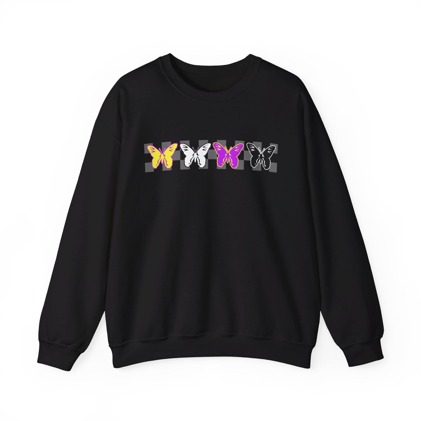 Non-Binary Unisex Butterfly Sweatshirt