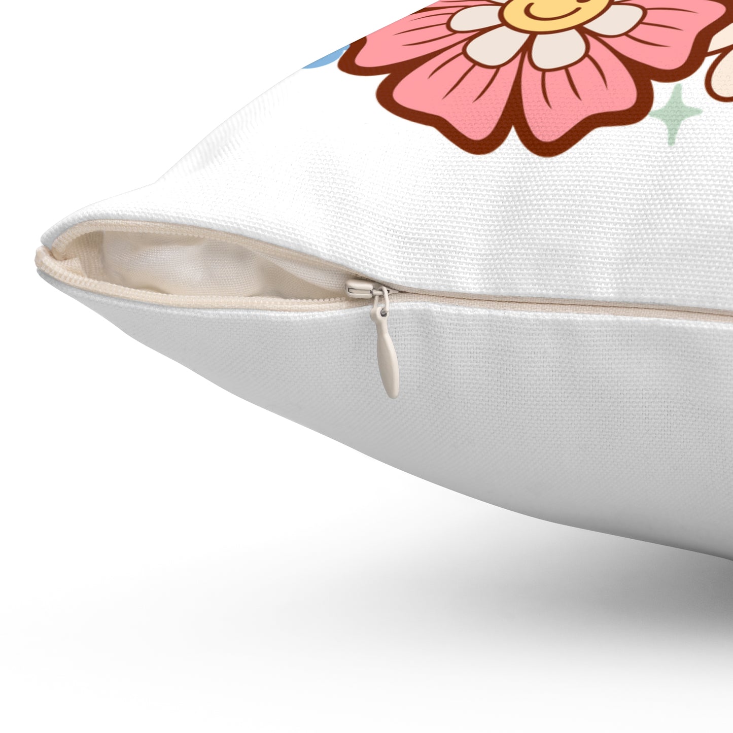 Pug Halloween Spun Polyester Square Pillow