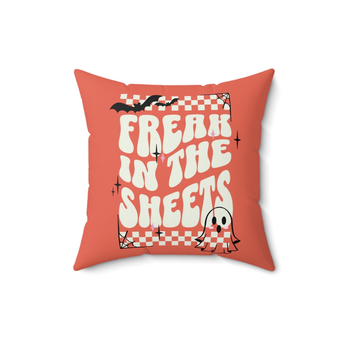 Freak in the Sheets Halloween Pillow