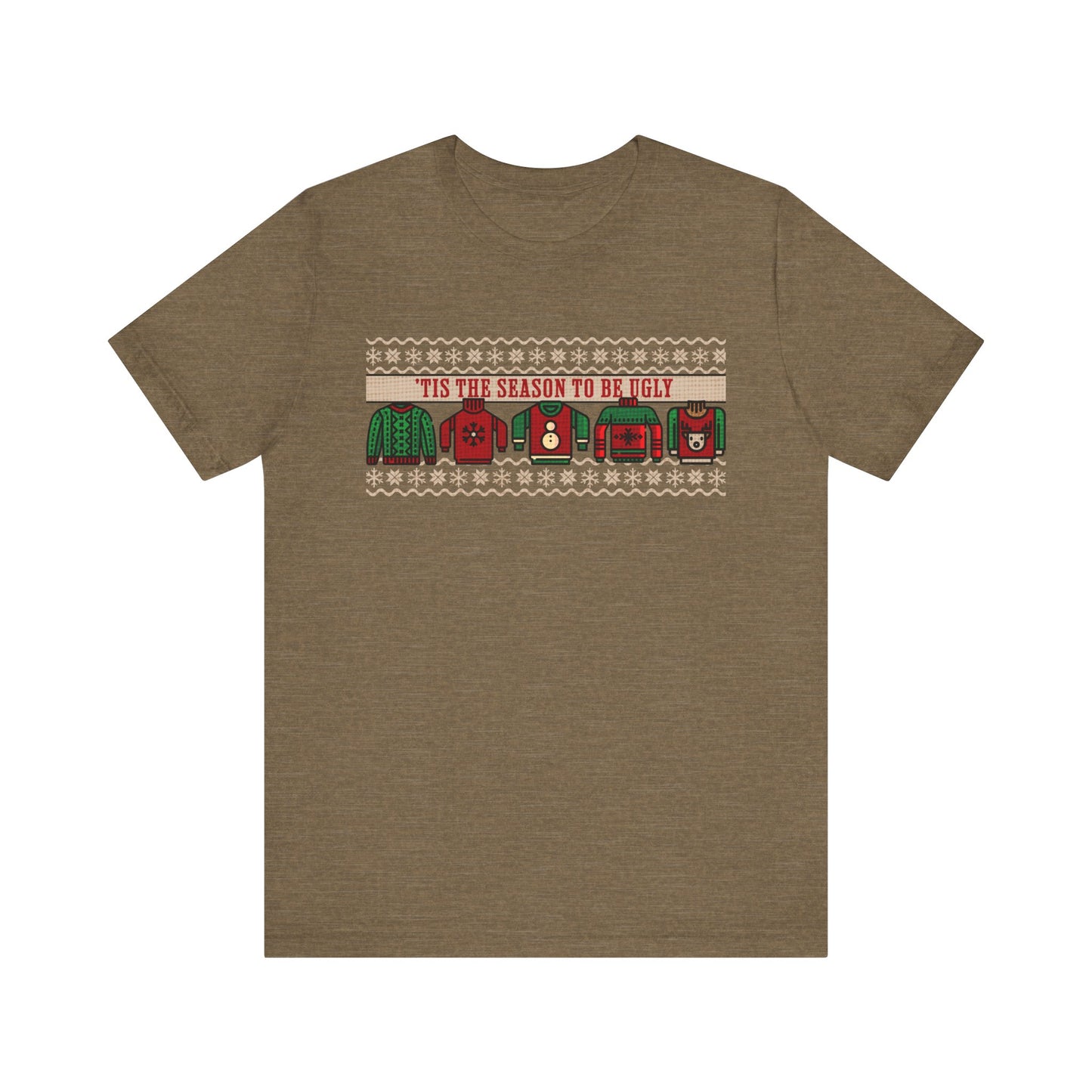 Ugly Christmas Sweater Unisex Tee