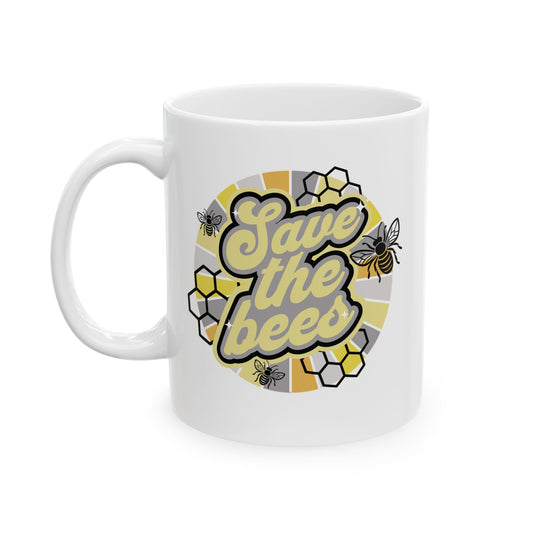 Save the bees Mug 11oz