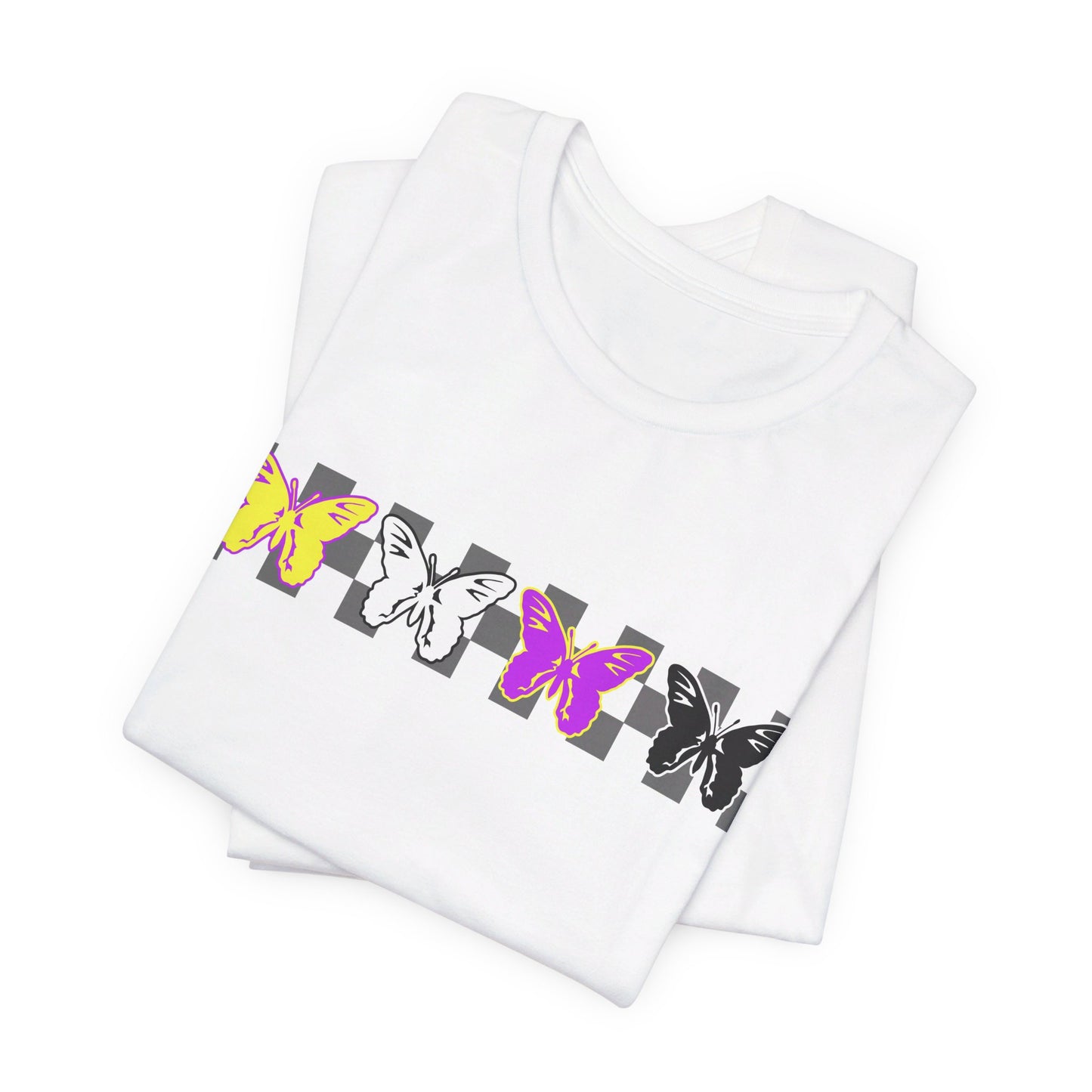 Non-Binary Butterfly Unisex Tee