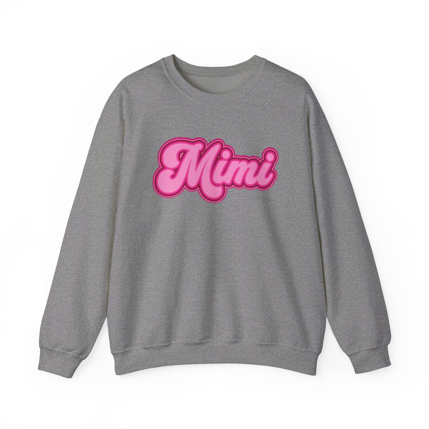 Custom Pink Retro Name Sweatshirt