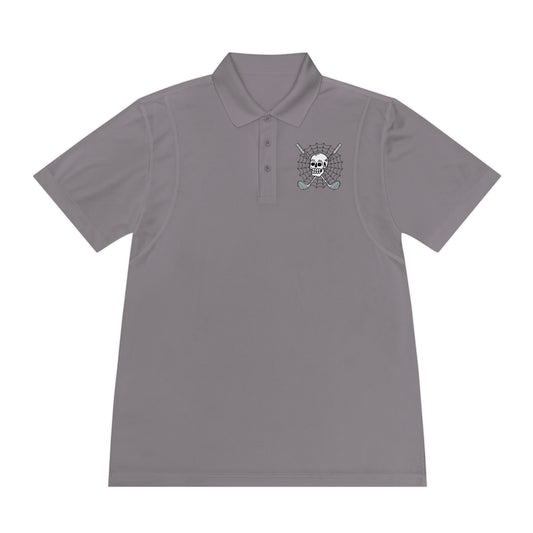 Halloween Men's Golf Shirt, Men's Halloween Polo Shirt