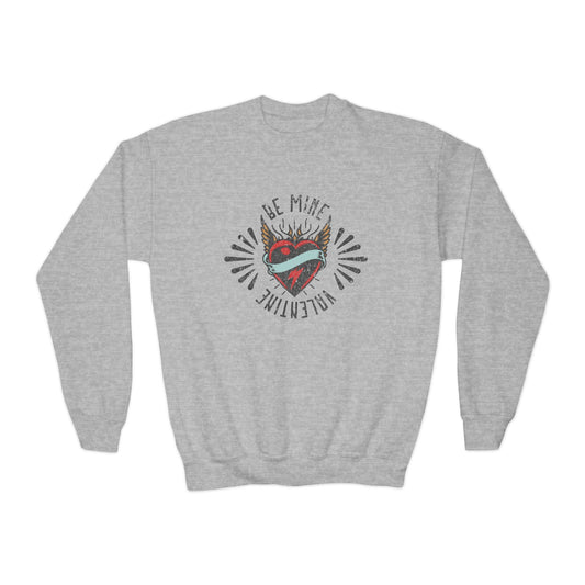 Be My Valentine Kids Sweatshirt