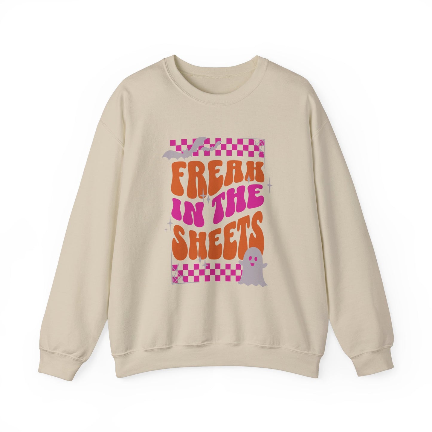 Freak in the Sheets Halloween Crewneck Sweatshirt