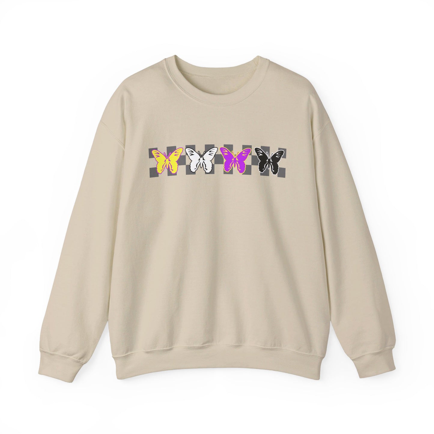 Non-Binary Unisex Butterfly Sweatshirt