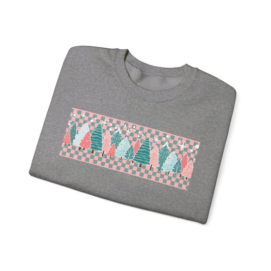 Retro Christmas Tree Sweatshirt