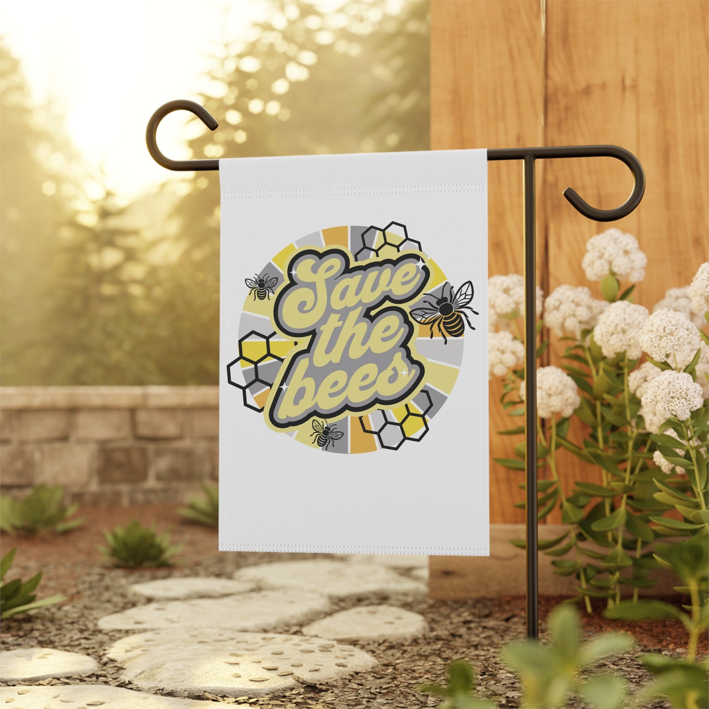 Save the Bees Garden & House Banner
