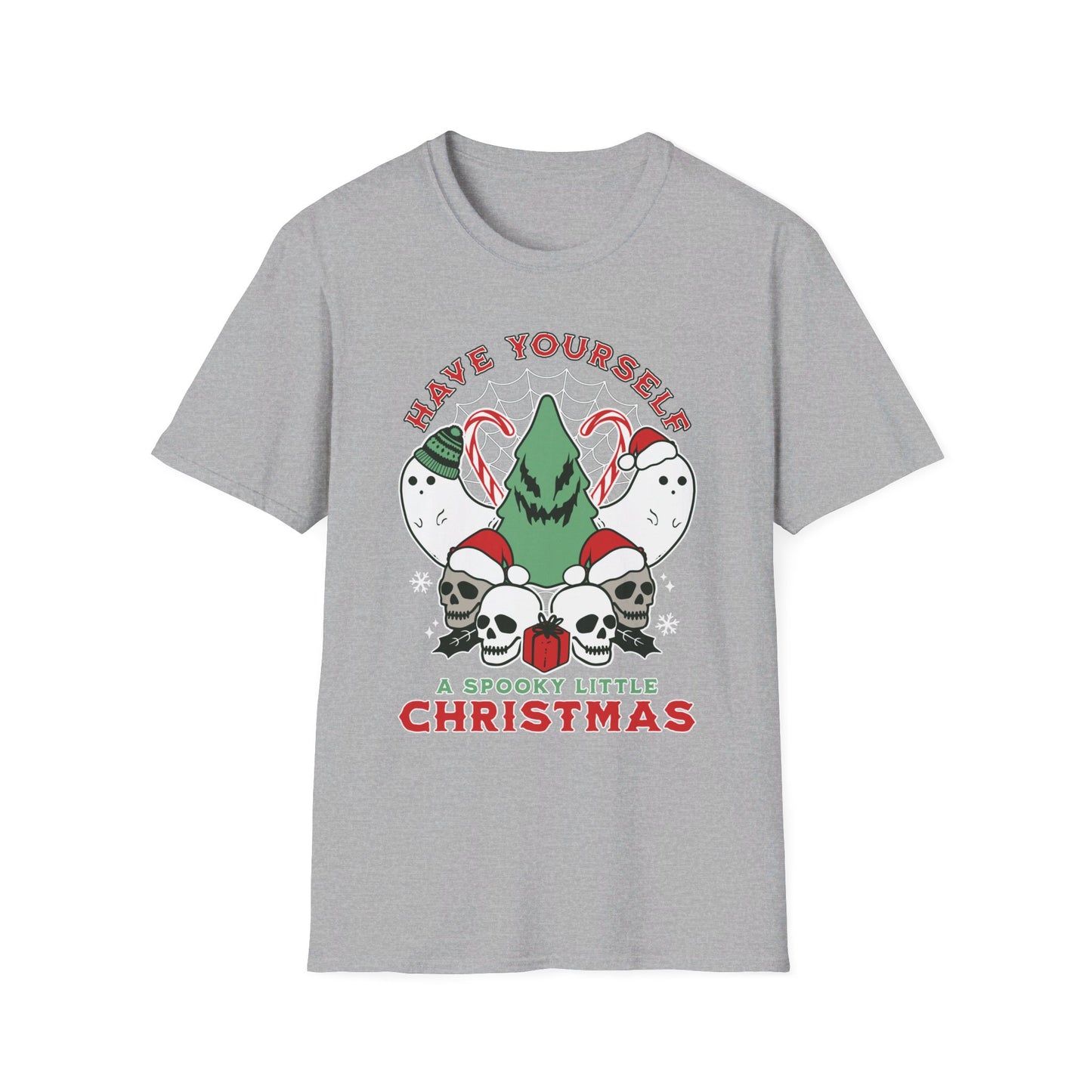 Spooky Christmas Shirt, Skeleton Christmas Shirt