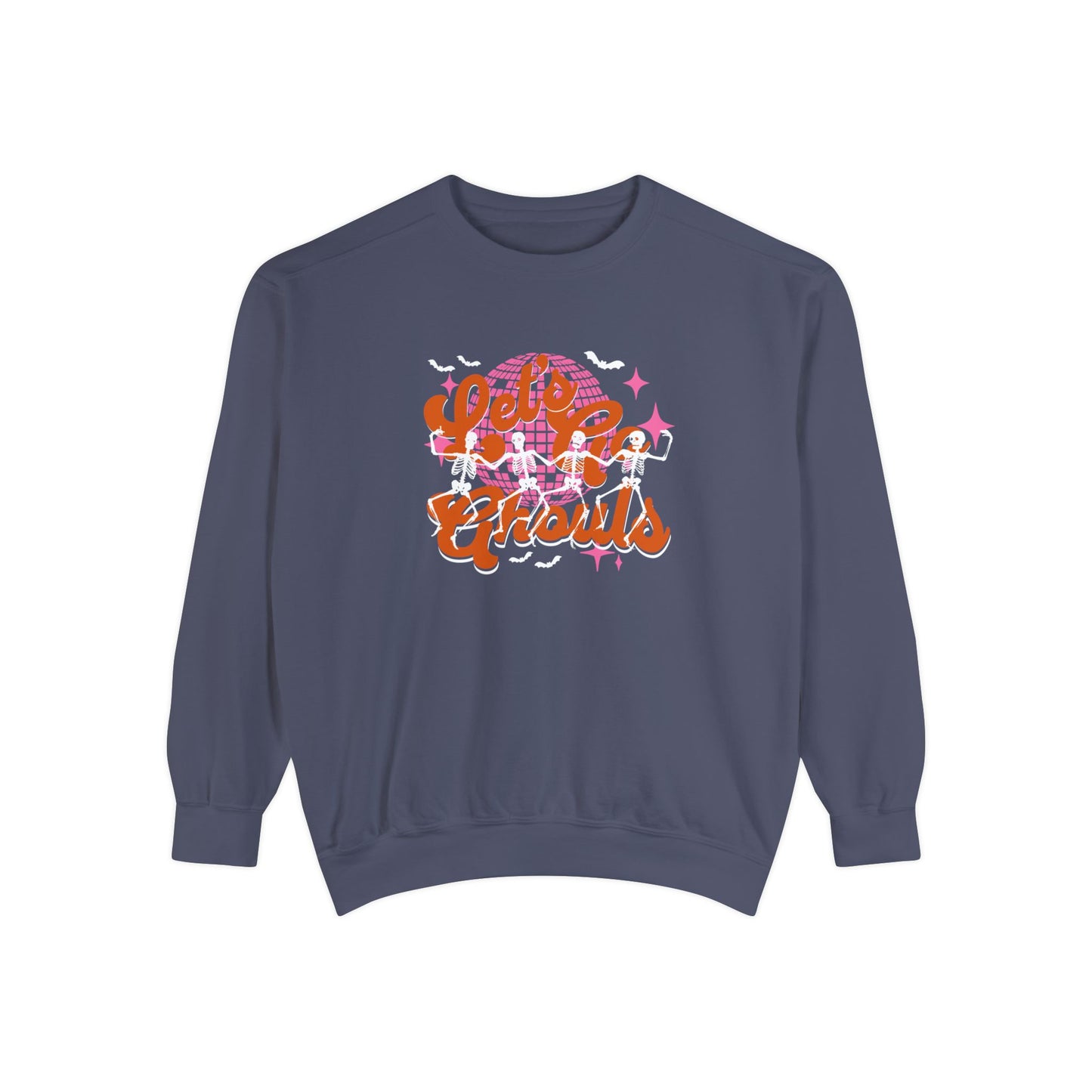 Let's Go Ghouls Halloween Comfort Colors Sweatshirt