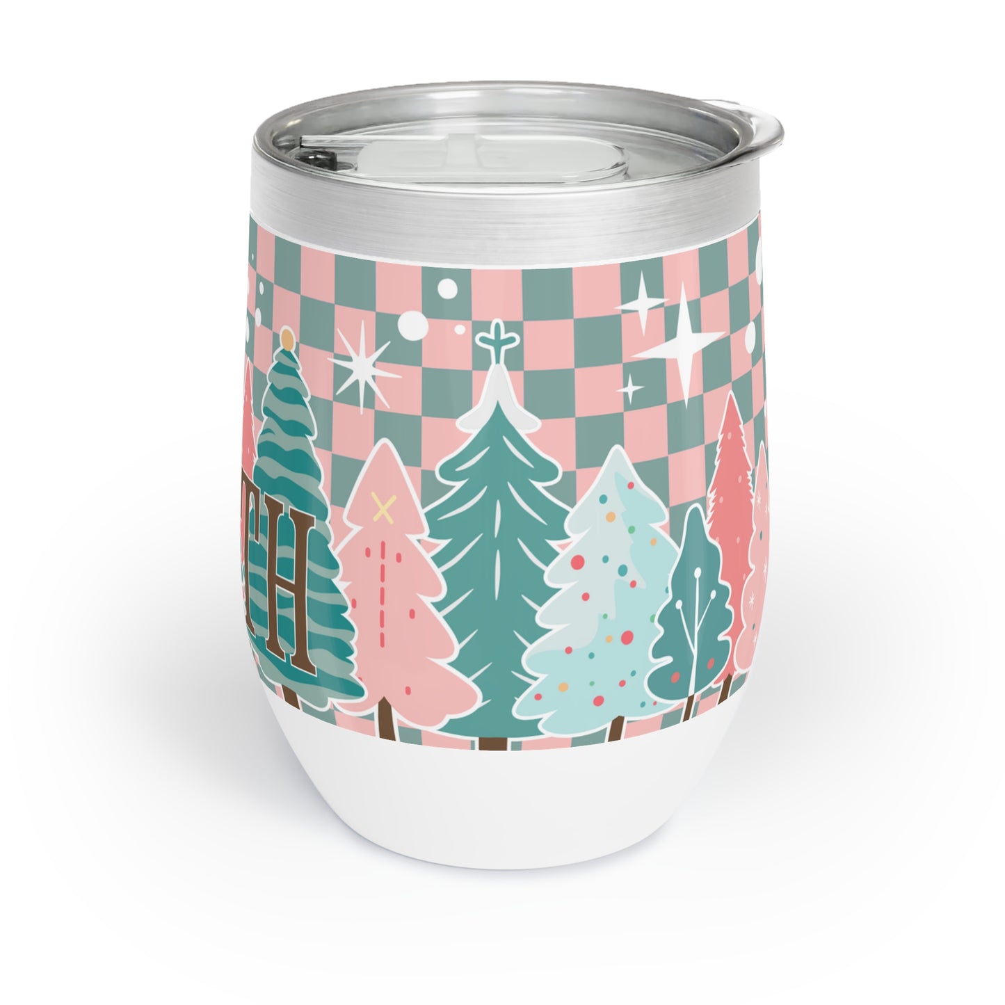 Custom Retro Holiday Tumbler