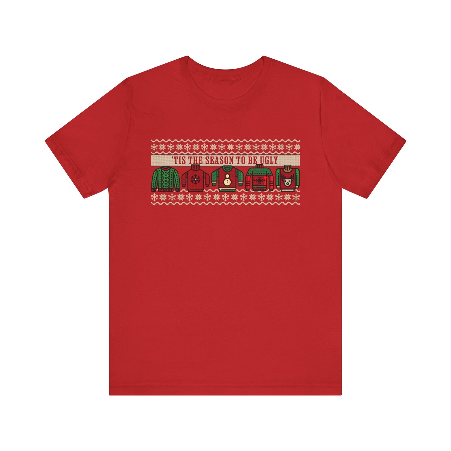Ugly Christmas Sweater Unisex Tee