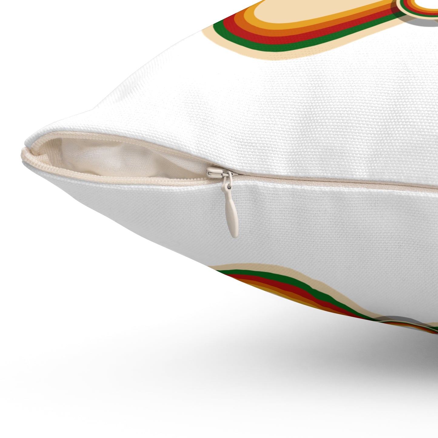 Merry Christmas Ya'll Retro Square Pillow