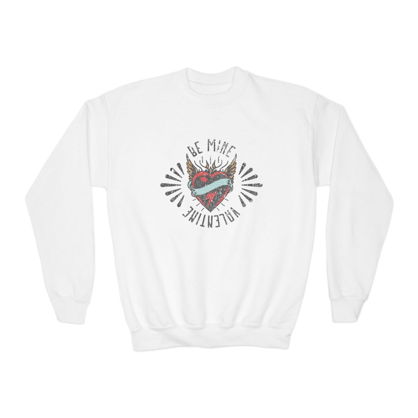 Be My Valentine Kids Sweatshirt