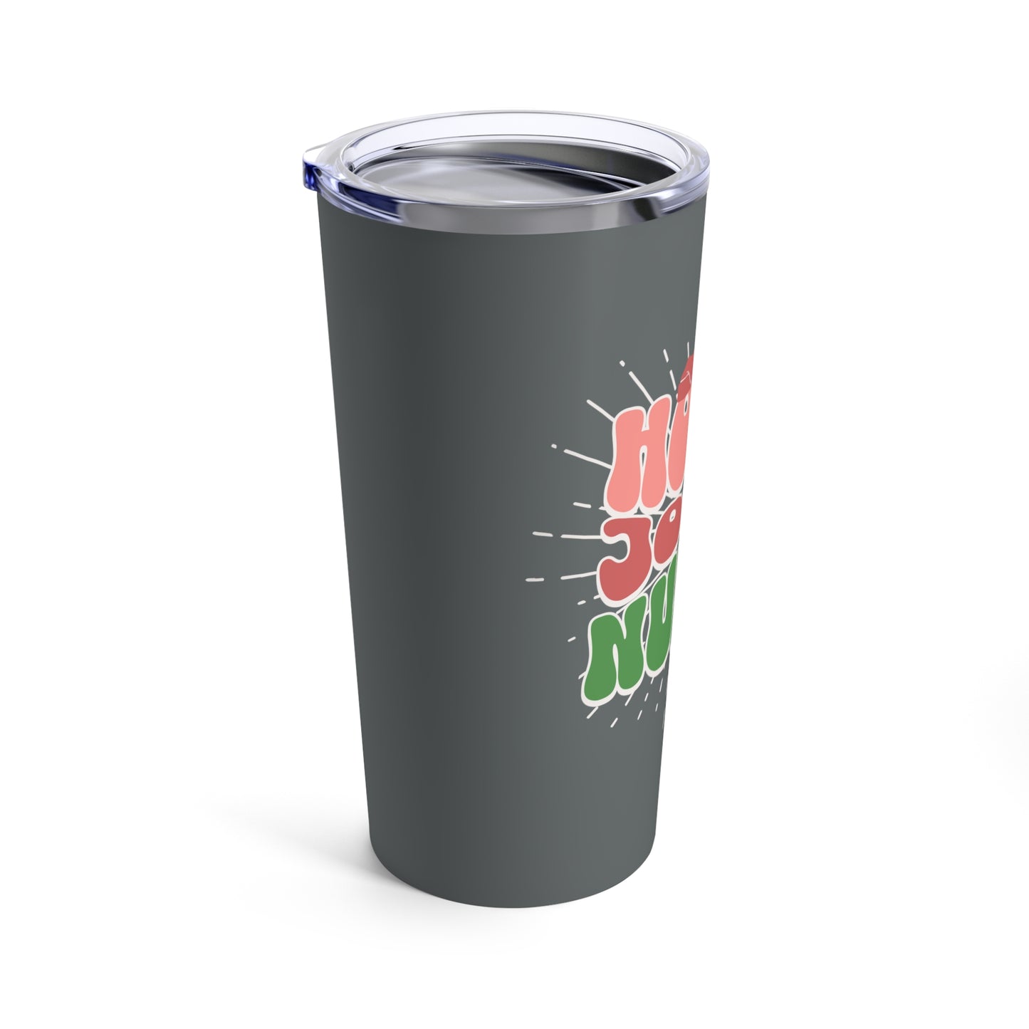 Holly Jolly Nurse Stainless Steel 20 oz. Tumbler