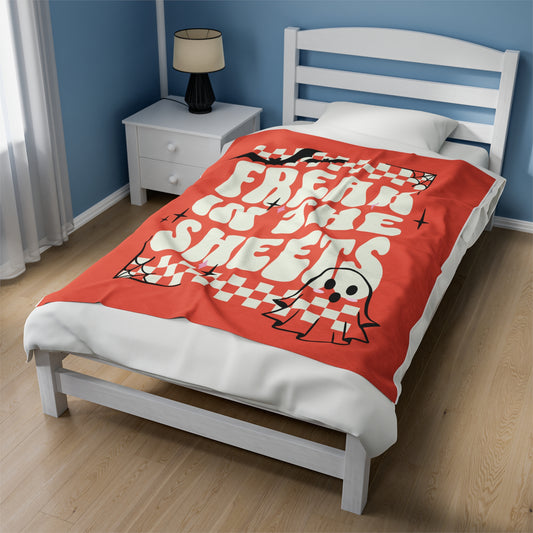 Freak in the Sheets Halloween Blanket