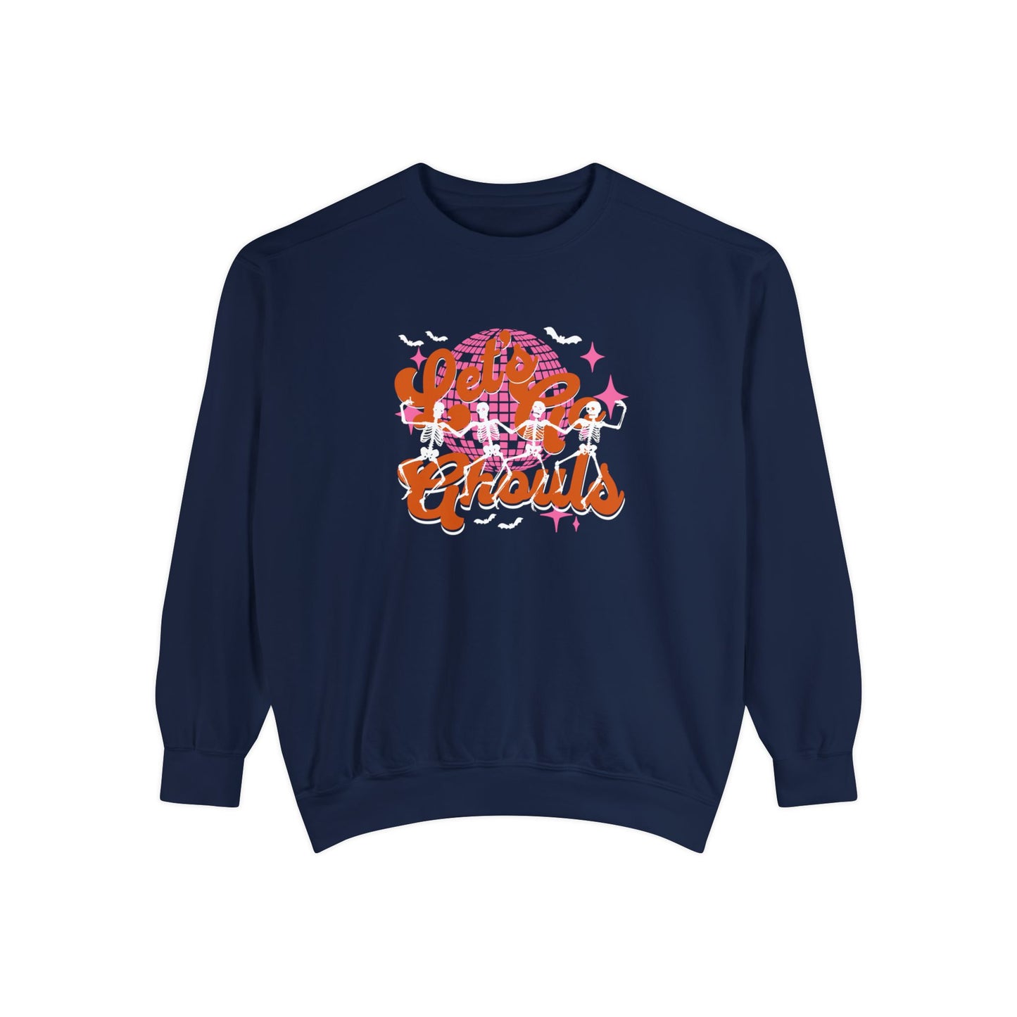 Let's Go Ghouls Halloween Comfort Colors Sweatshirt