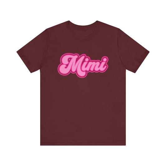 Custom Grandma Tee- Retro Pink