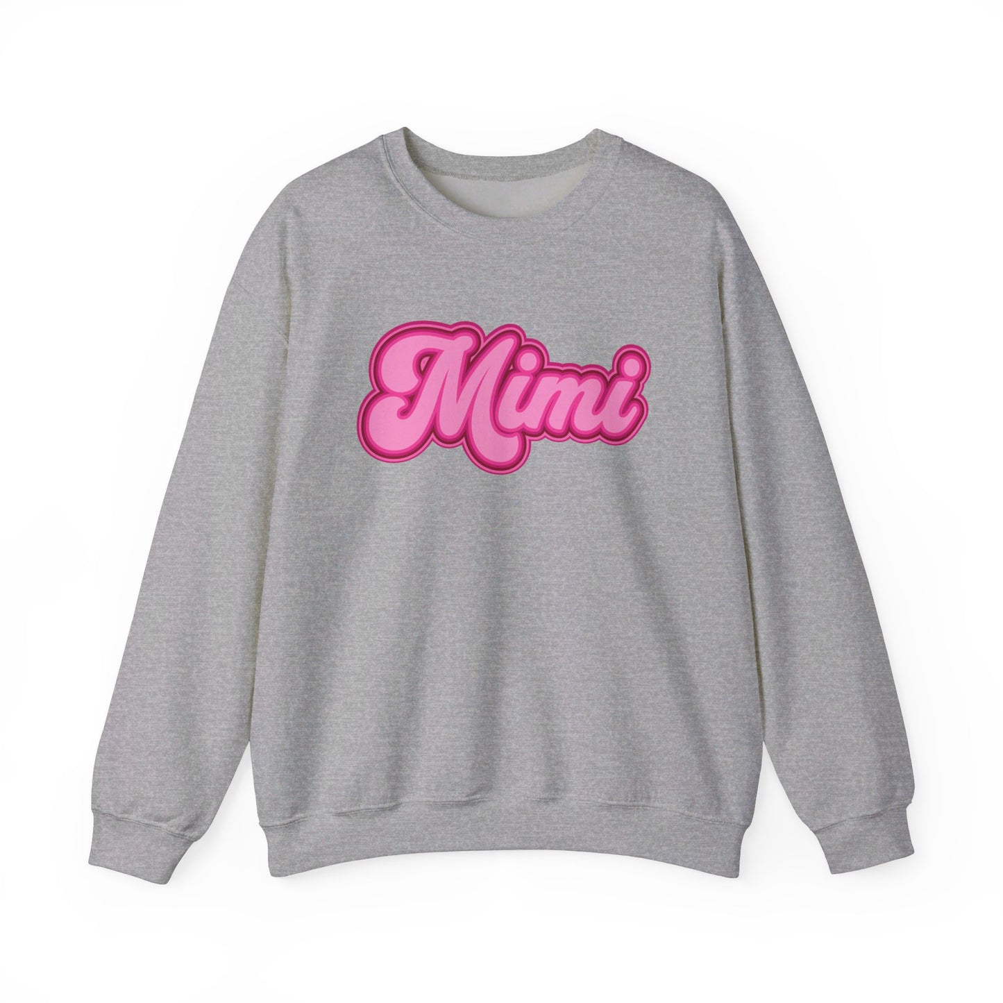 Custom Pink Retro Name Sweatshirt