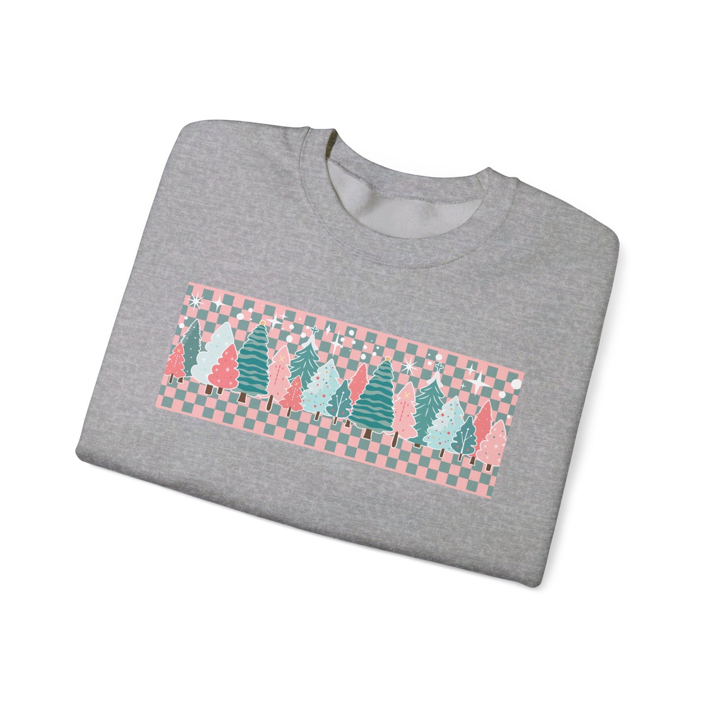 Retro Christmas Tree Sweatshirt