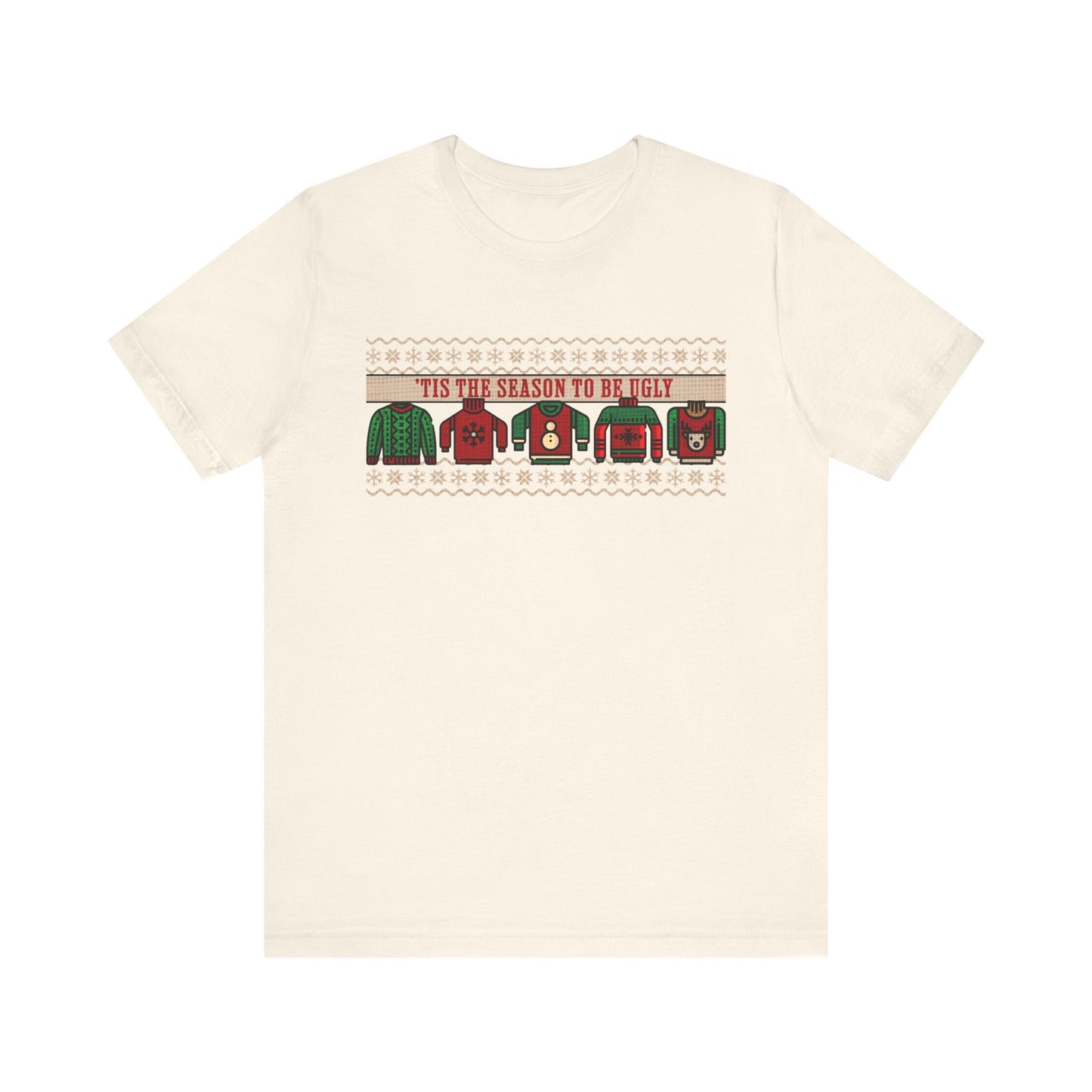 Ugly Christmas Sweater Unisex Tee