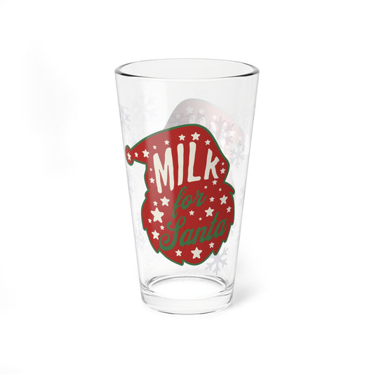 Milk for Santa Pint Glass