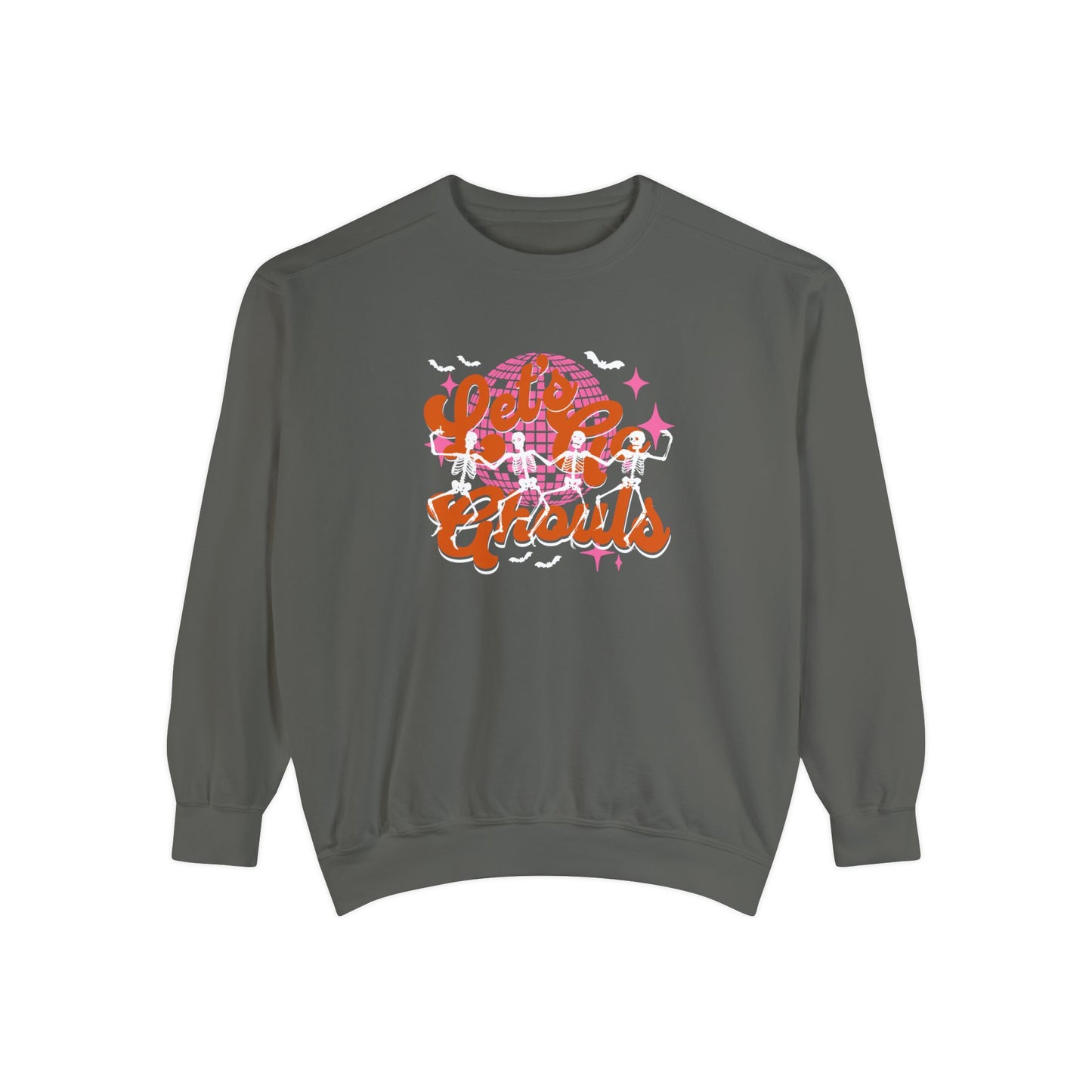 Let's Go Ghouls Halloween Comfort Colors Sweatshirt