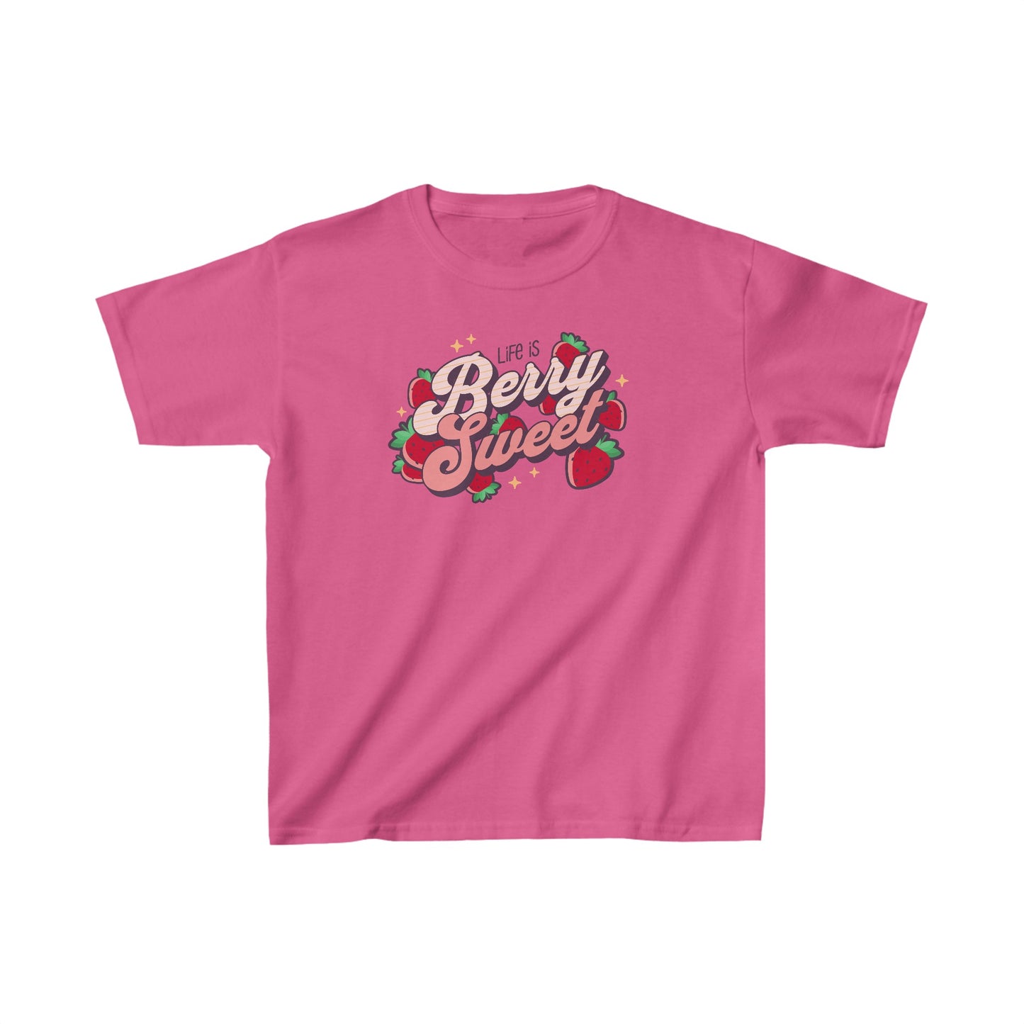 Life is Berry Sweet Kids Strawberry Tee