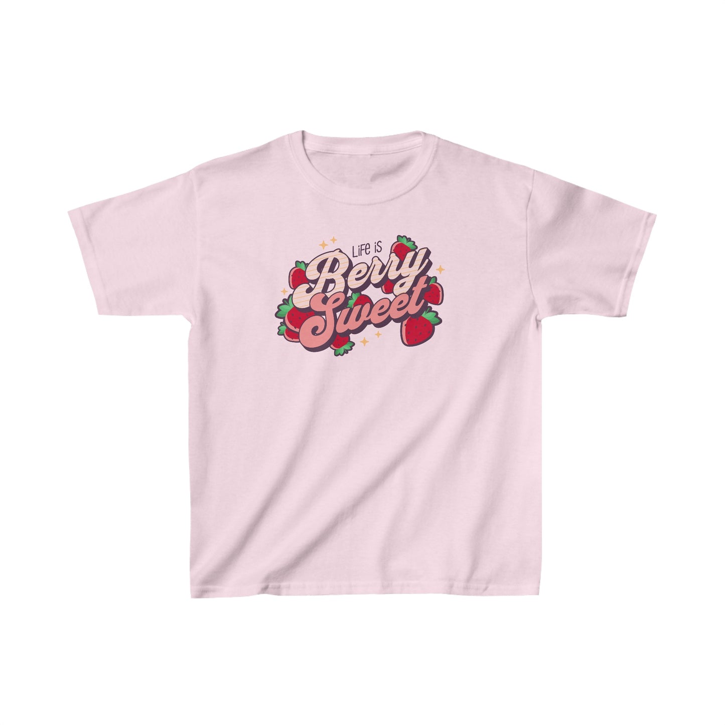 Life is Berry Sweet Kids Strawberry Tee