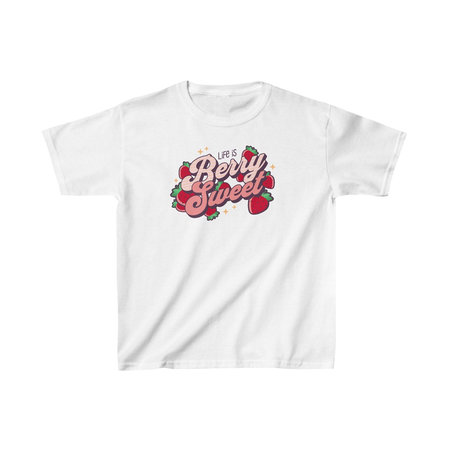 Life is Berry Sweet Kids Strawberry Tee