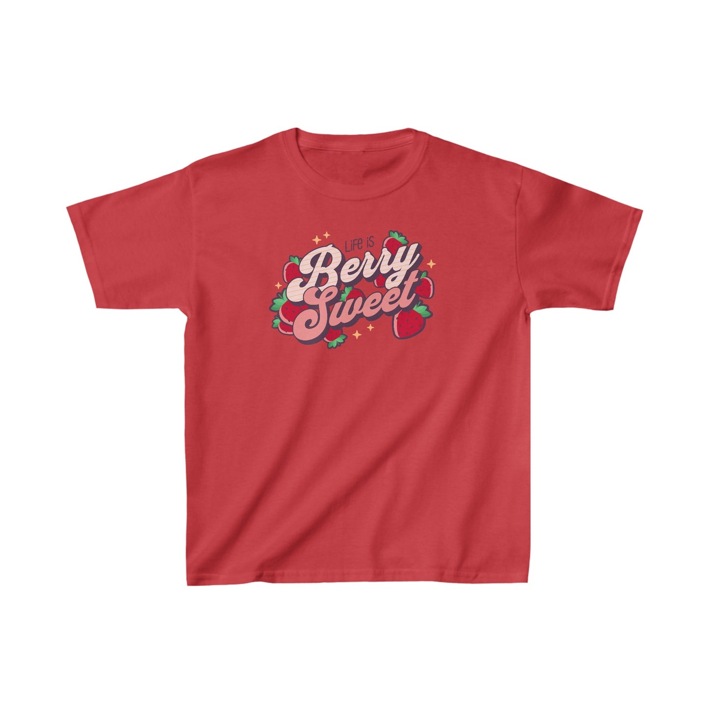 Life is Berry Sweet Kids Strawberry Tee