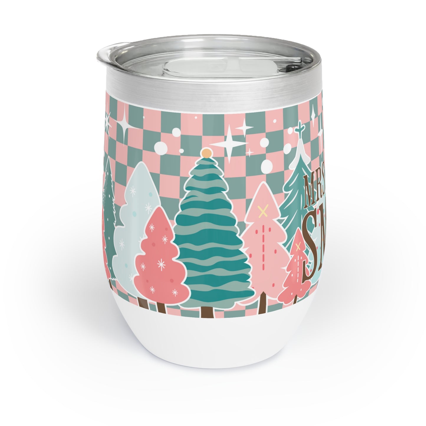 Custom Retro Holiday Tumbler