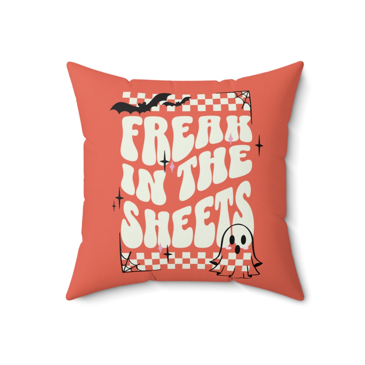 Freak in the Sheets Halloween Pillow